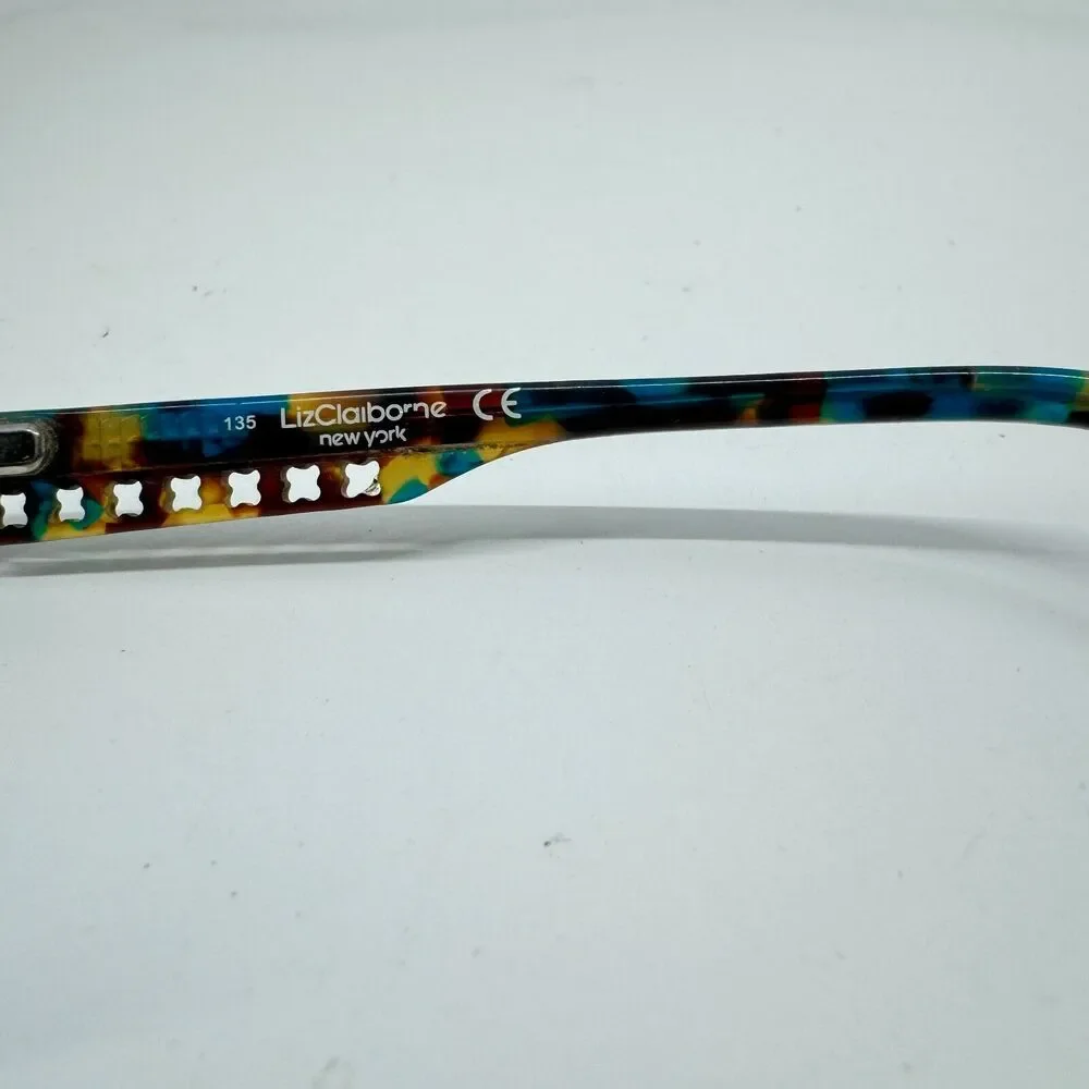 LIZ CLAIRBORNE Brown Eyeglasses‎ Frames Womens 52-18-130 H12118